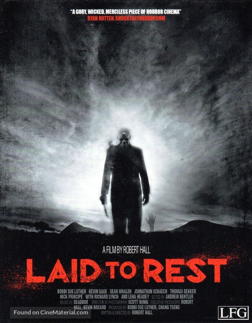 Laid to Rest - Austrian DVD movie cover