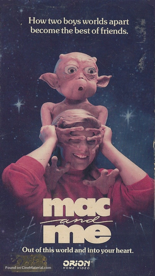 Mac and Me - VHS movie cover