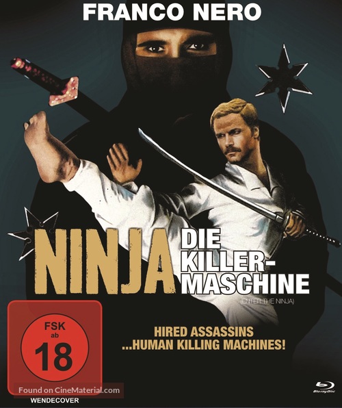 Enter the Ninja - German Movie Cover