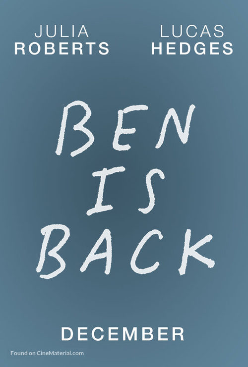 Ben Is Back - Movie Poster
