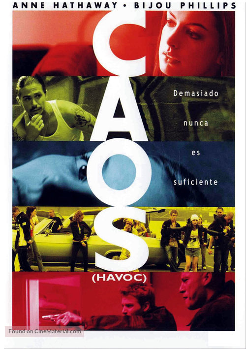 Havoc - Spanish Movie Poster