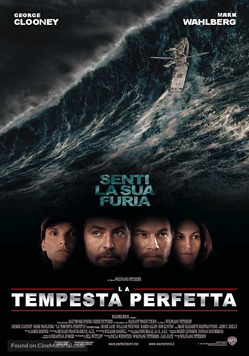 The Perfect Storm - Italian Movie Poster