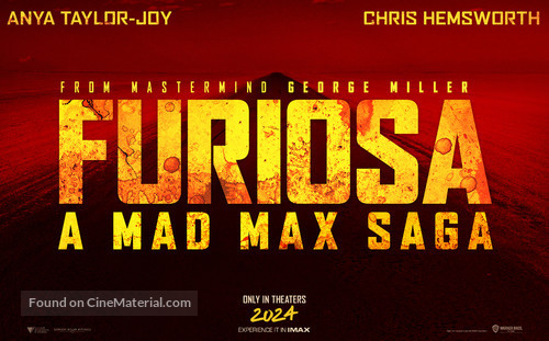 Furiosa: A Mad Max Saga - Movie Poster