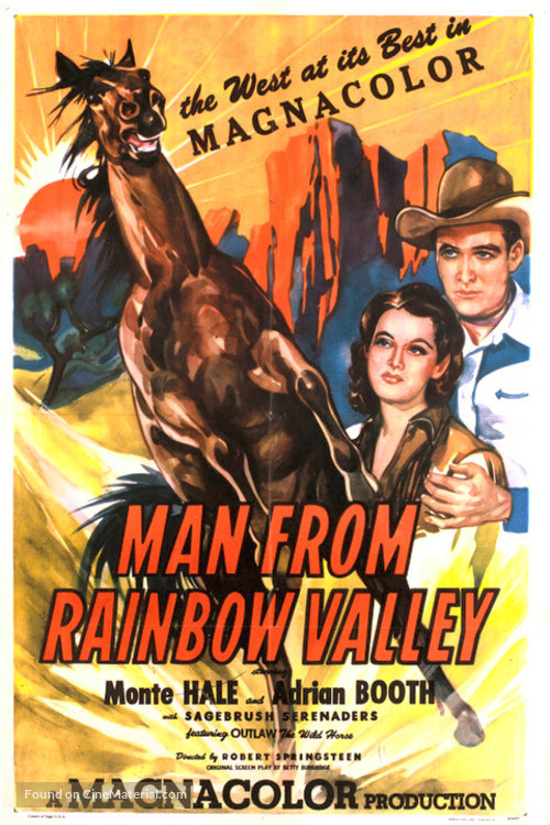 Man from Rainbow Valley - Movie Poster