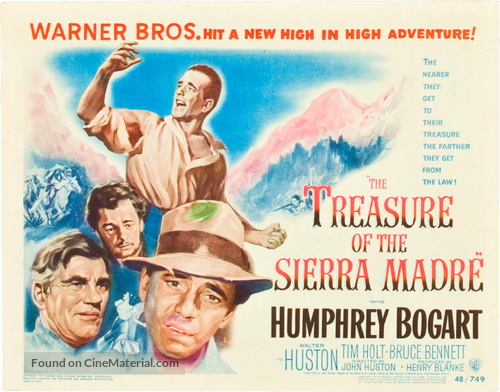 The Treasure of the Sierra Madre - Movie Poster