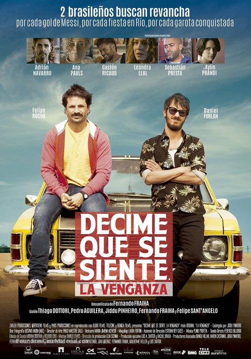 La Vingan&ccedil;a - Argentinian Movie Poster