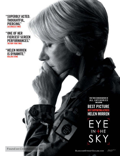 Eye in the Sky - For your consideration movie poster