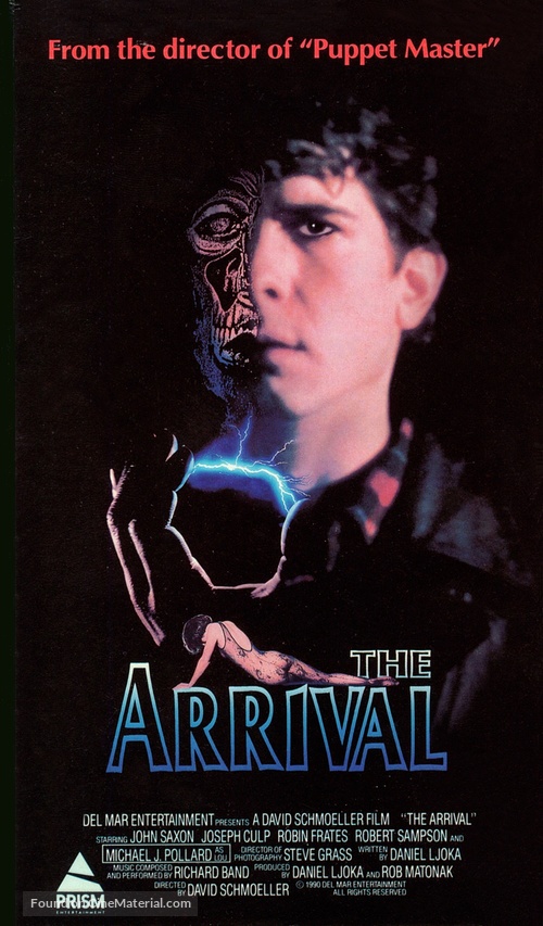 The Arrival - VHS movie cover