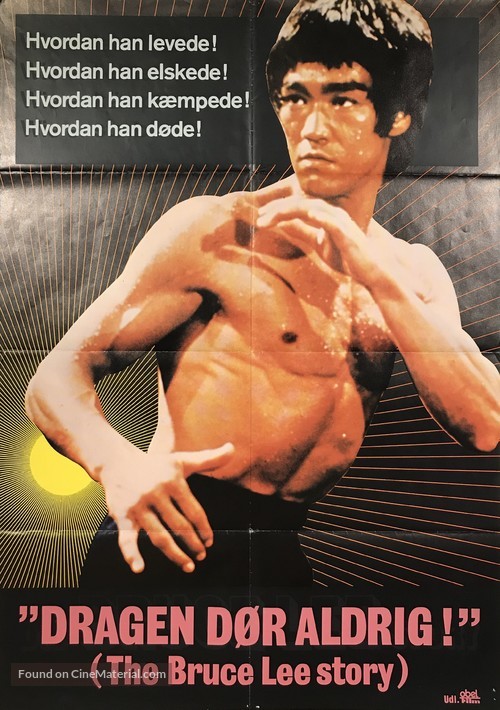 Yi dai meng long - Danish Movie Poster