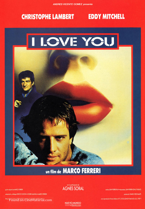 I Love You - Spanish Movie Poster