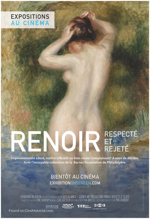 Renoir: Revered and Reviled - French Movie Poster