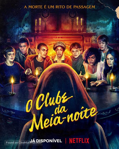 &quot;The Midnight Club&quot; - Brazilian Movie Poster