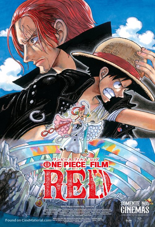 One Piece Film: Red - Brazilian Movie Poster