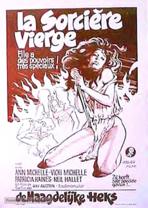 Virgin Witch - Belgian Movie Poster