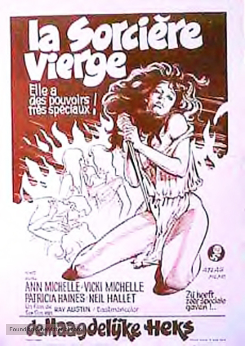 Virgin Witch - Belgian Movie Poster