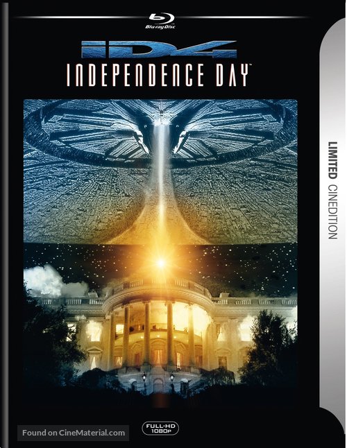 Independence Day - German Blu-Ray movie cover