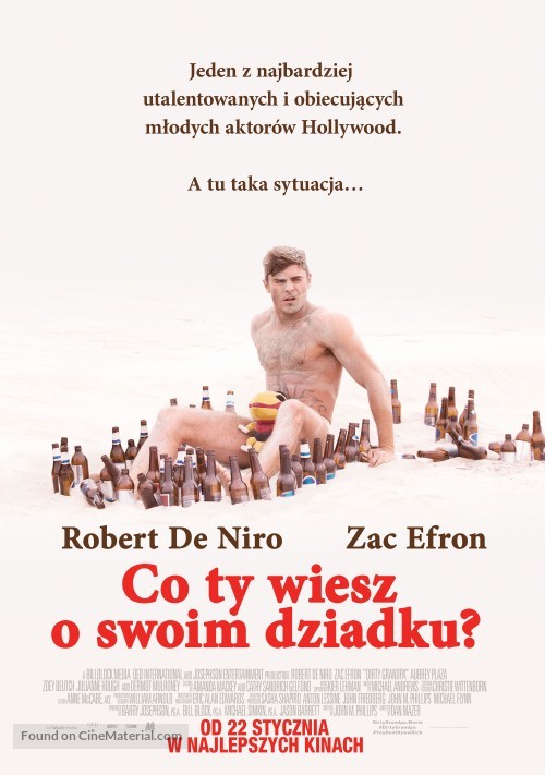 Dirty Grandpa - Polish Movie Poster