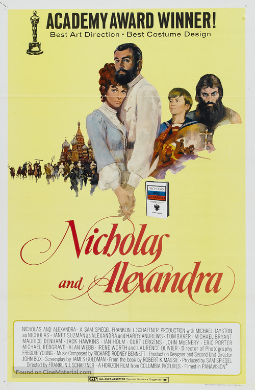 Nicholas and Alexandra - Movie Poster