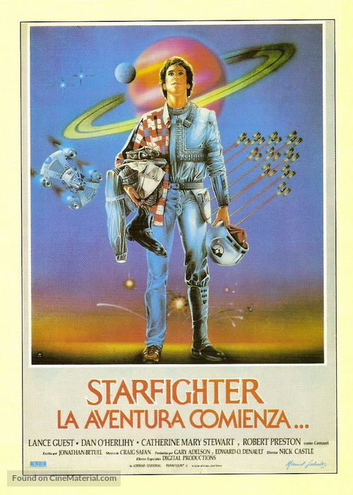 The Last Starfighter - Spanish Movie Poster