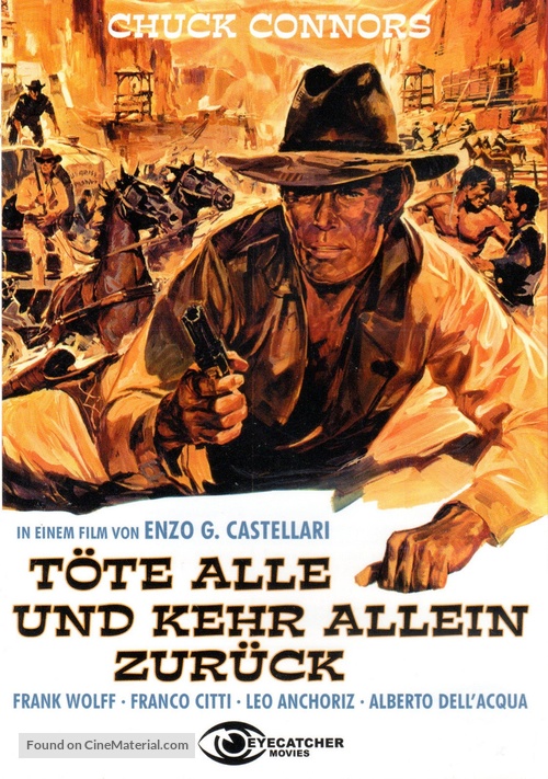 Ammazzali tutti e torna solo - German DVD movie cover