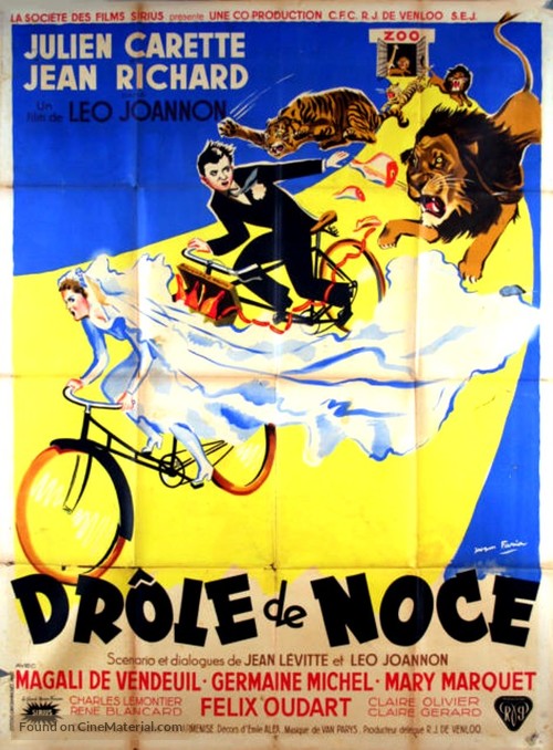 Dr&ocirc;le de noce - French Movie Poster