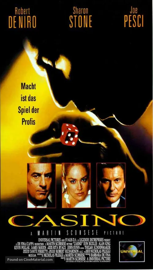 Casino - German VHS movie cover