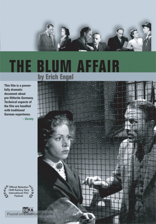 Affaire Blum - DVD movie cover