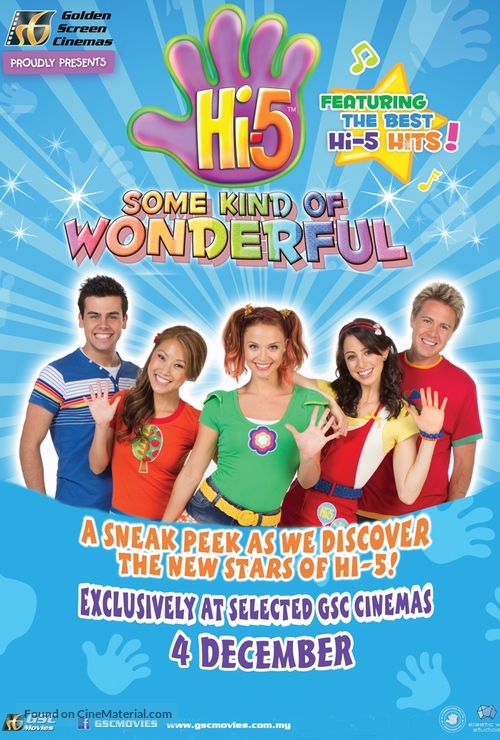 HI-5 Some Kind of Wonderful - Malaysian Movie Poster