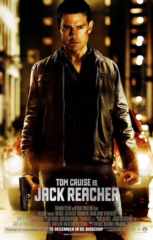 Jack Reacher - Dutch Movie Poster