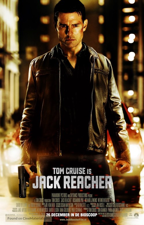 Jack Reacher - Dutch Movie Poster