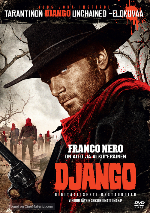 Django - Finnish DVD movie cover