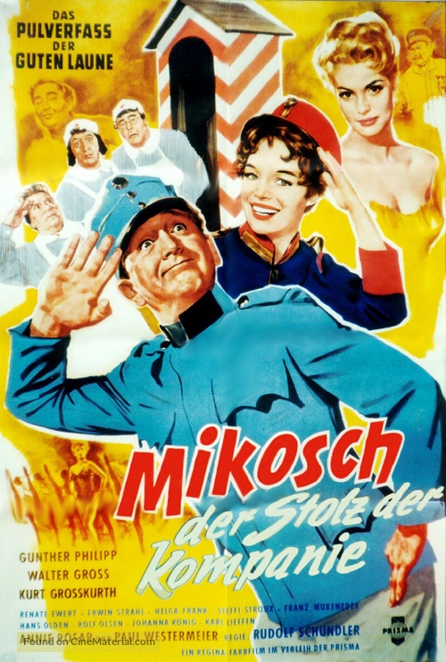 Mikosch, der Stolz der Kompanie - German Movie Poster