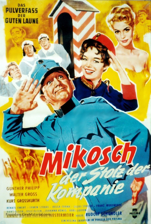 Mikosch, der Stolz der Kompanie - German Movie Poster