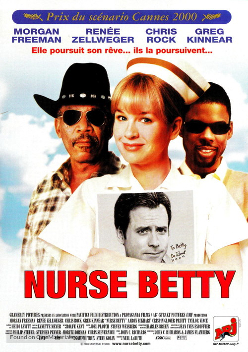 Nurse Betty - French DVD movie cover