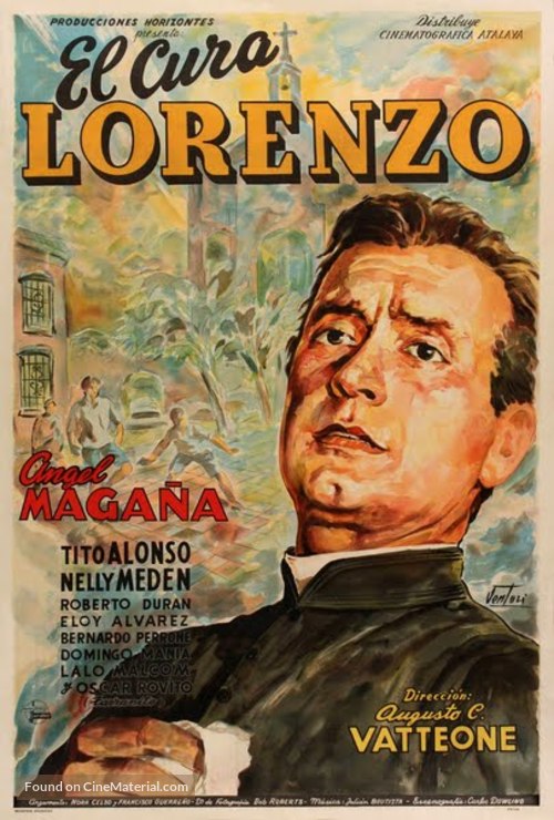 El cura Lorenzo - Argentinian Movie Poster