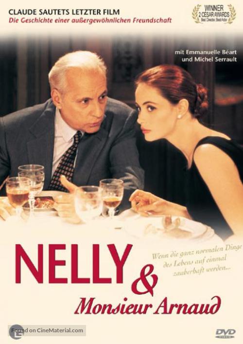 Nelly &amp; Monsieur Arnaud - German DVD movie cover