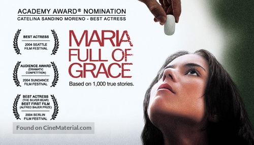 Maria Full Of Grace - British Movie Poster