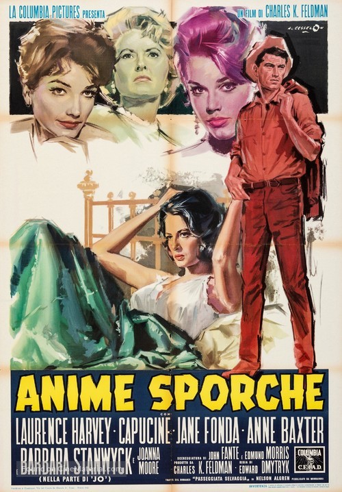Walk on the Wild Side - Italian Movie Poster
