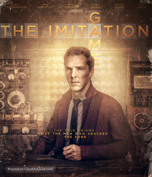 The Imitation Game - Blu-Ray movie cover
