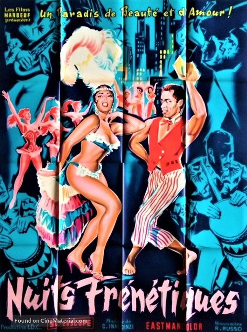 Tropico di notte - French Movie Poster