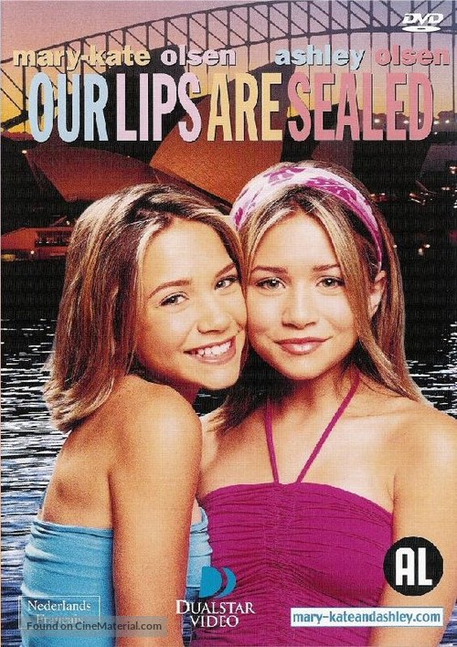 Our Lips Are Sealed - Dutch DVD movie cover