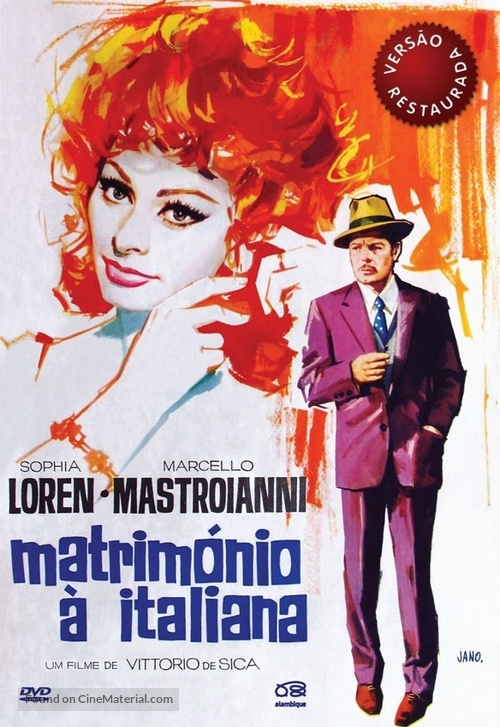Matrimonio all&#039;italiana - Portuguese DVD movie cover