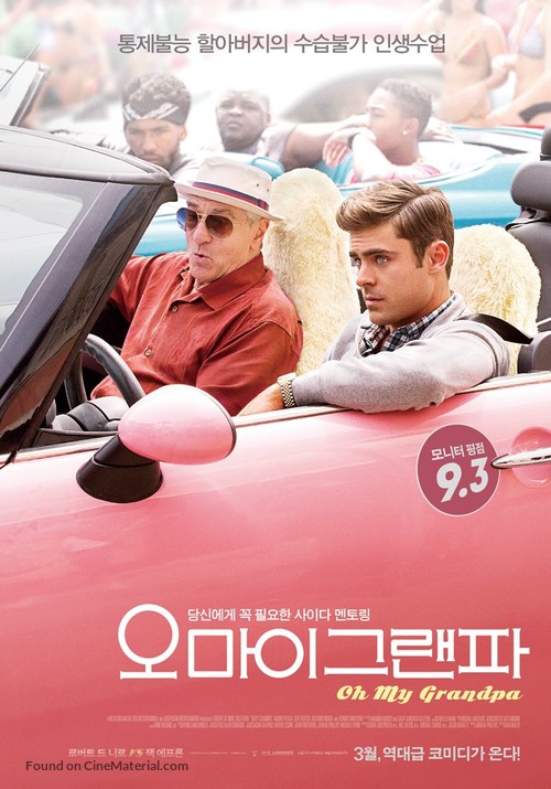 Dirty Grandpa - South Korean Movie Poster