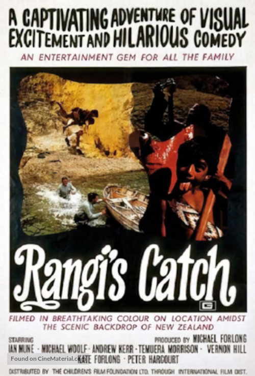 Rangi&#039;s Catch - British Movie Poster