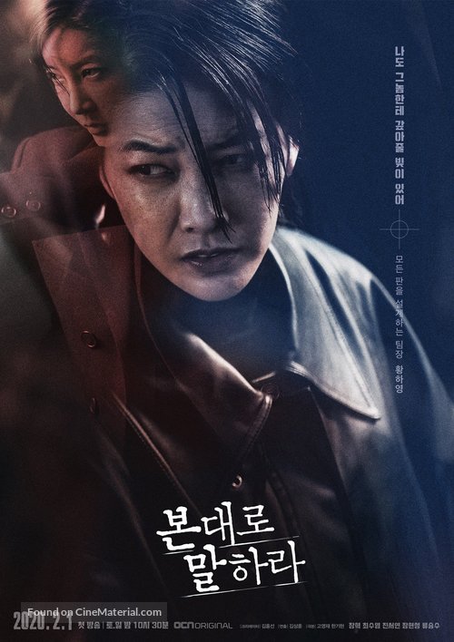 &quot;Tell Me What You Saw&quot; - South Korean Movie Poster