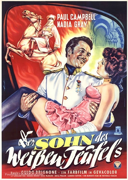 Ivan (il figlio del diavolo bianco) - German Movie Poster