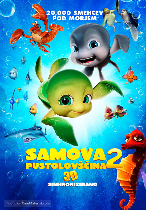 Sammy&#039;s avonturen 2 - Slovenian Movie Poster