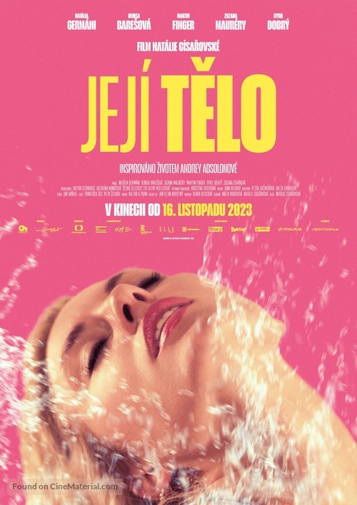 Jej&iacute; telo - Czech Movie Poster