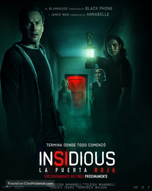 Insidious: The Red Door - Spanish Movie Poster