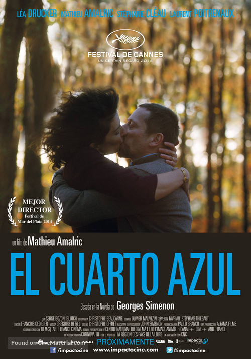 La chambre bleue - Argentinian Movie Poster
